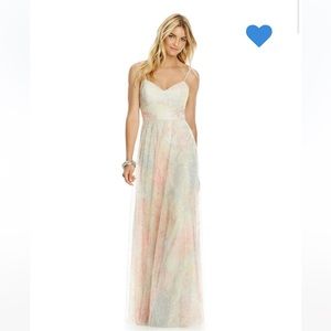 Dressy Group After Six Style 6766 in Floral (Bridesmaids Dress)